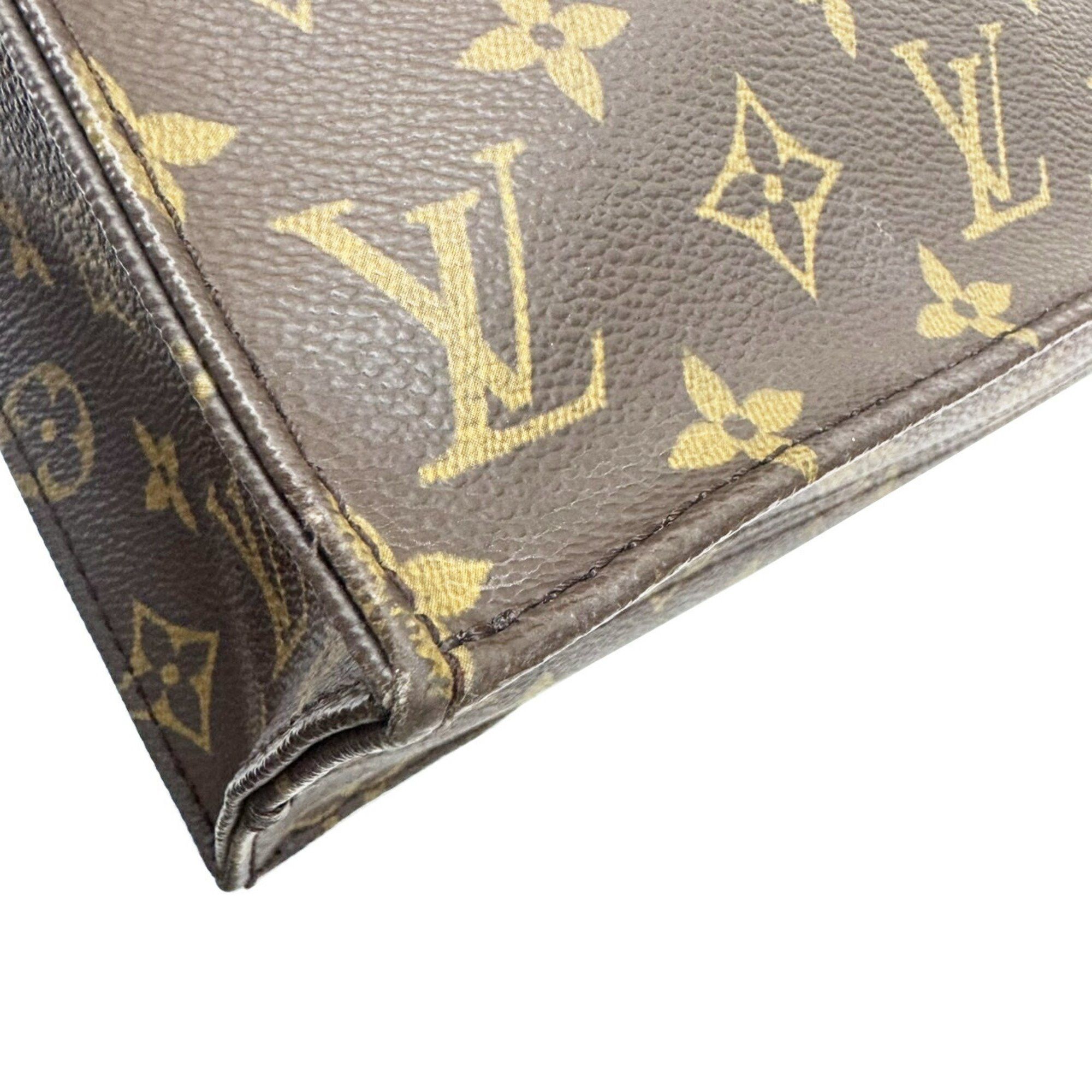 Louis Vuitton LOUIS VUITTON Monogram Sac Plat M51140 MI1003 Tote Bag Handbag for Men and Women Size ONE SIZE - 8 Thumbnail