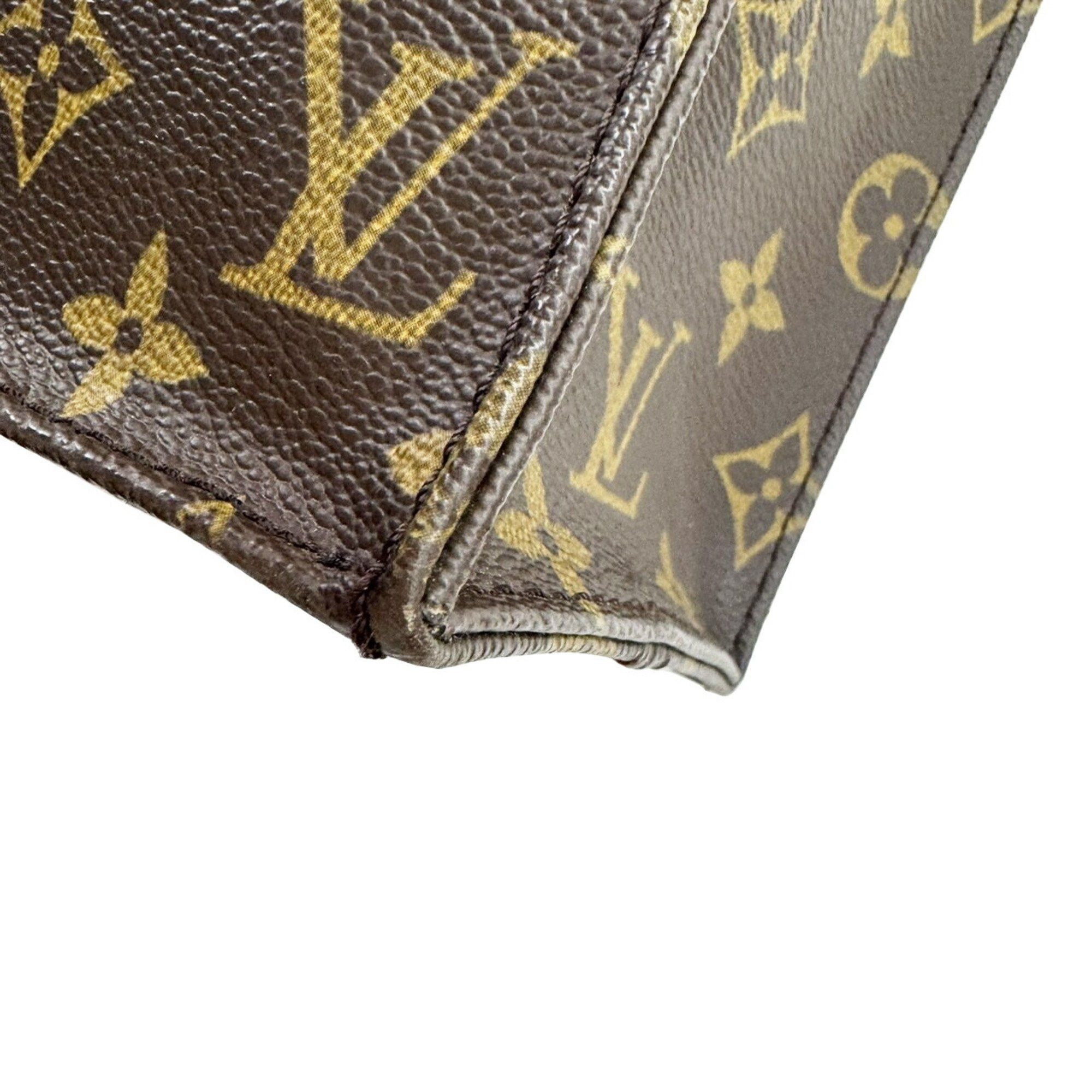 Louis Vuitton LOUIS VUITTON Monogram Sac Plat M51140 MI1003 Tote Bag Handbag for Men and Women Size ONE SIZE - 7 Thumbnail