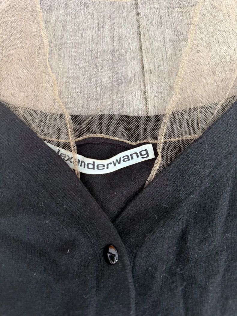 Alexander Wang Alexander Wang Crystal Cuff Short Cardigan Size XS / US 0-2 / IT 36-38 - 3 Thumbnail