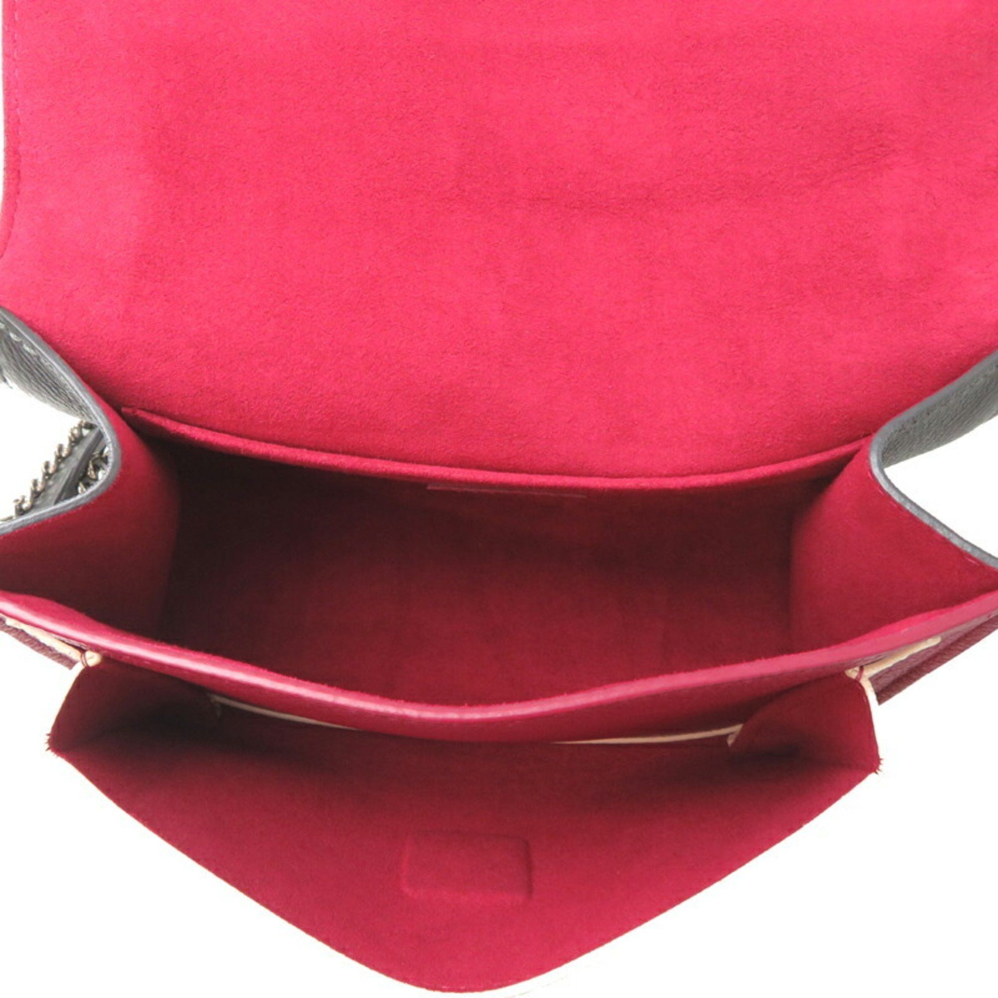 Louis Vuitton Louis Vuitton My Lock Me BB Women's Shoulder Bag M52441 Leather Bordeaux Size ONE SIZE - 6 Thumbnail