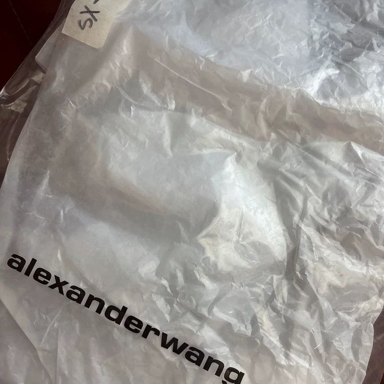 Alexander Wang Alexander Wang Distressed Logo Short Sleeve T Size XS / US 0-2 / IT 36-38 - 5 Thumbnail