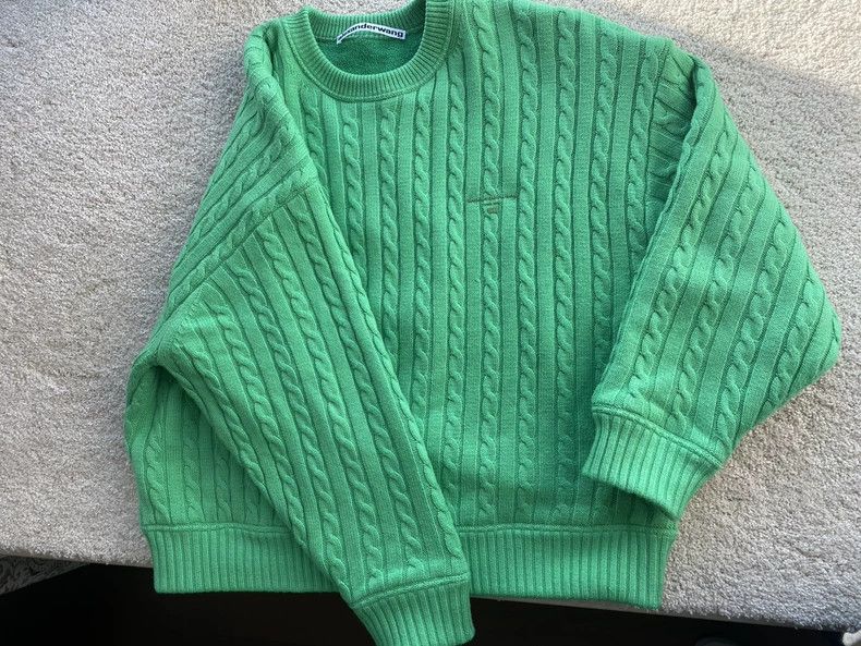 Alexander Wang Alexander Wang Green Round Neck Sweater Size M / US 6-8 / IT 42-44 - 5 Thumbnail