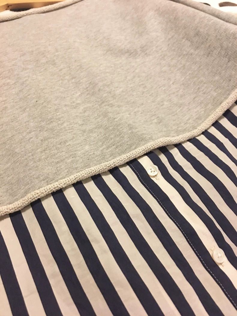 Alexander Wang T by Alexander Wang spliced boat neck sweatshirt Size XS / US 0-2 / IT 36-38 - 5 Thumbnail