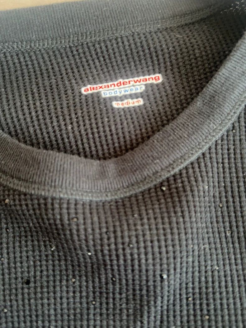 Alexander Wang Alexander Wang Studded Black Sweatshirt Size M / US 6-8 / IT 42-44 - 5 Thumbnail
