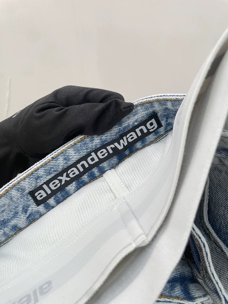 Alexander Wang Alexander Wang Light Blue Denim Shorts Size 26" / US 2 / IT 38 - 3 Thumbnail