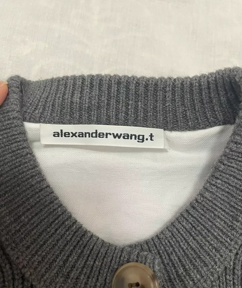 Alexander Wang Alexander Wang Layered Look Knit Cardigan Size XS / US 0-2 / IT 36-38 - 2 Thumbnail