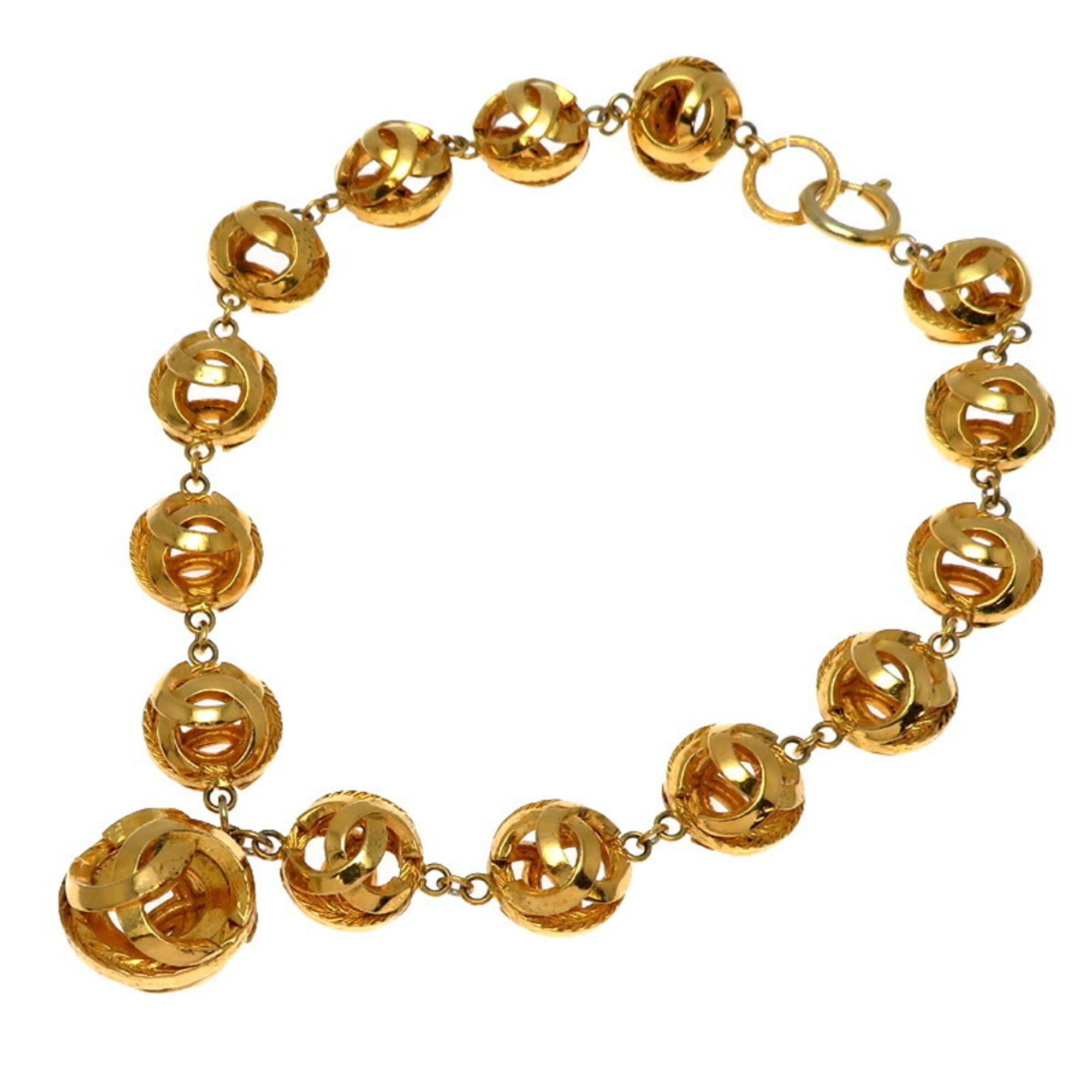 Chanel Chanel Coco Mark Women's Necklace GP Size ONE SIZE - 2 Thumbnail