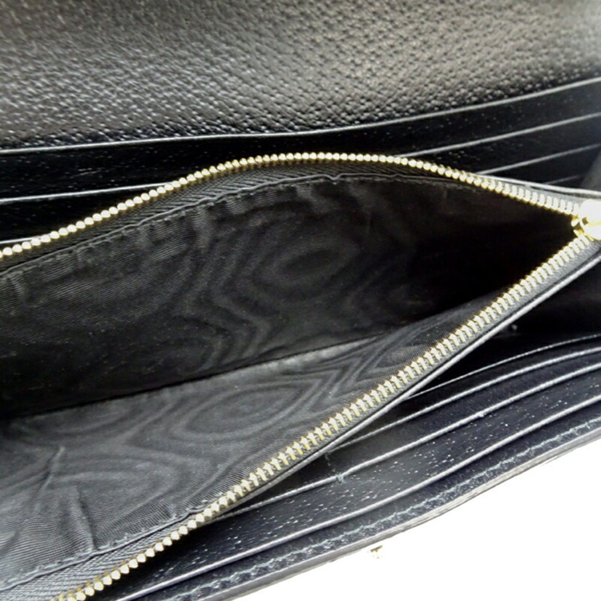 Gucci Gucci Jackie 1961 Chain Wallet, Women's, 652681, GG Canvas, Black Size ONE SIZE - 6 Thumbnail