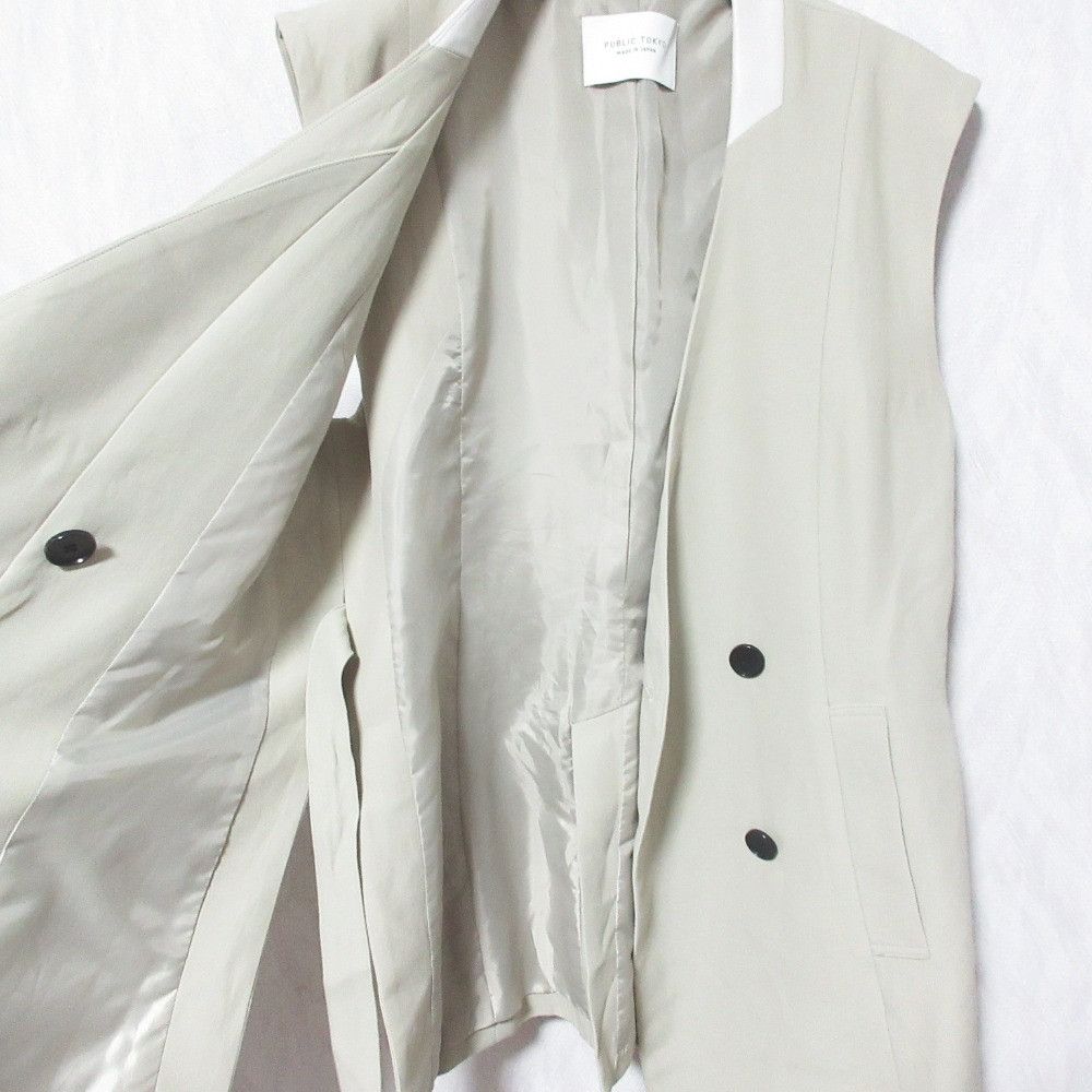 Other Other PUBLIC TOKYO Long Gilet Vest Others Outerwear 161253004 DUTY FREE for USA Size ONE SIZE - 6 Thumbnail