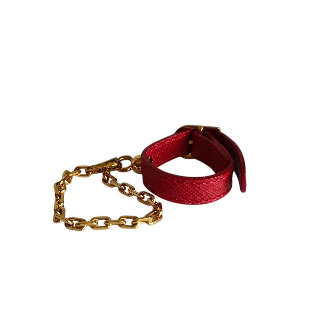 Other Other FOXEY Logo Embossed Glove Holder Charm Glove Holder Leather Charm Size ONE SIZE - 3 Thumbnail