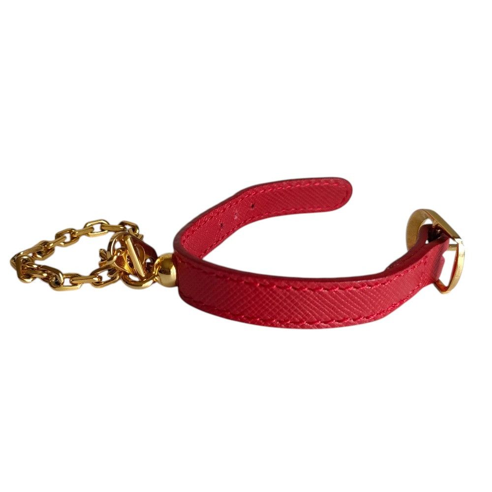 Other Other FOXEY Logo Embossed Glove Holder Charm Glove Holder Leather Charm Size ONE SIZE - 6 Thumbnail