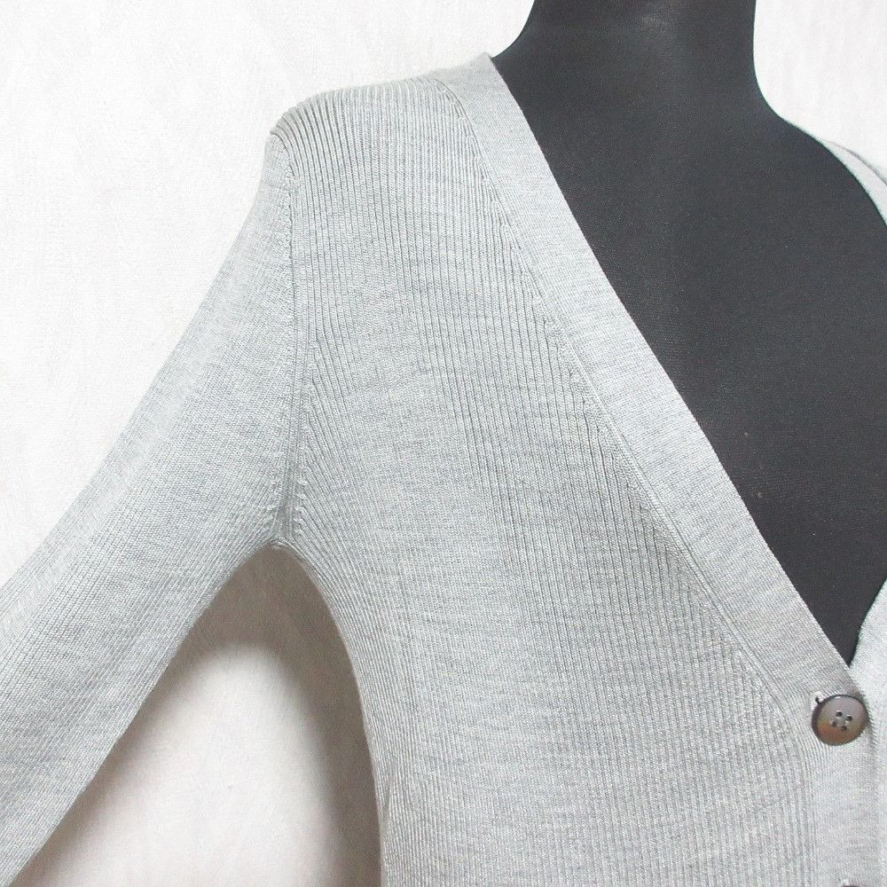 Other Other UNITED ARROWS V-neck Silk Knit Cardigan Others Tops 1528-136-0081 DUTY FREE for USA Size ONE SIZE - 4 Thumbnail