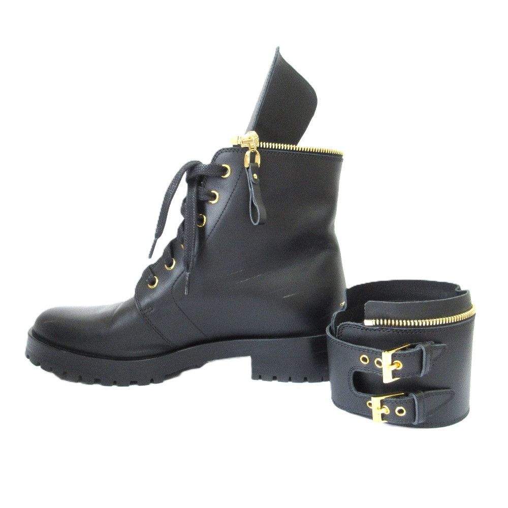 Other Other Sergio Rossi MIDWAY Short Boots Leather Shoes Size ONE SIZE - 7 Thumbnail