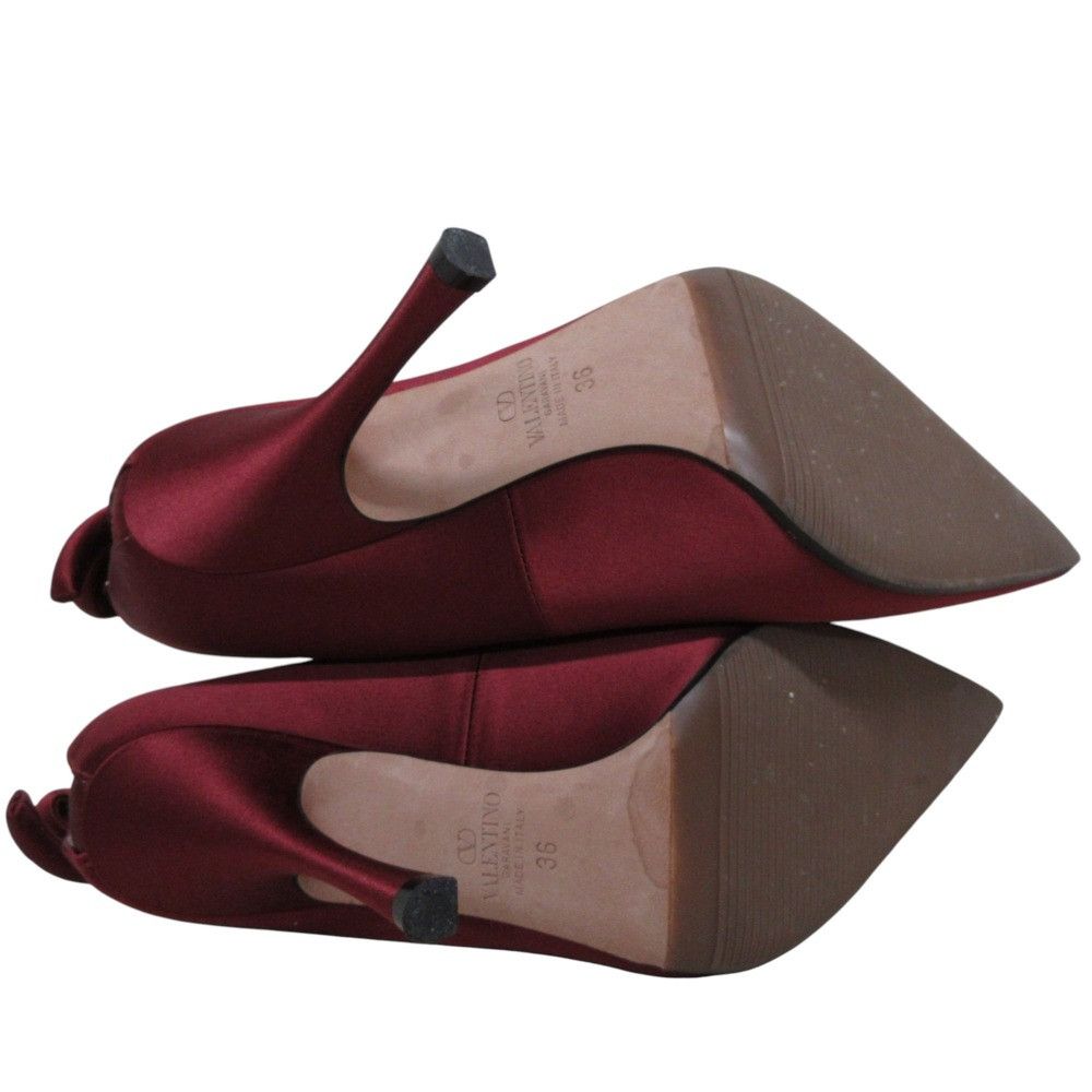 Valentino Valentino Valentino Garavani nite-out Satin Pumps Others Shoes DUTY FREE for USA Size ONE SIZE - 4 Thumbnail