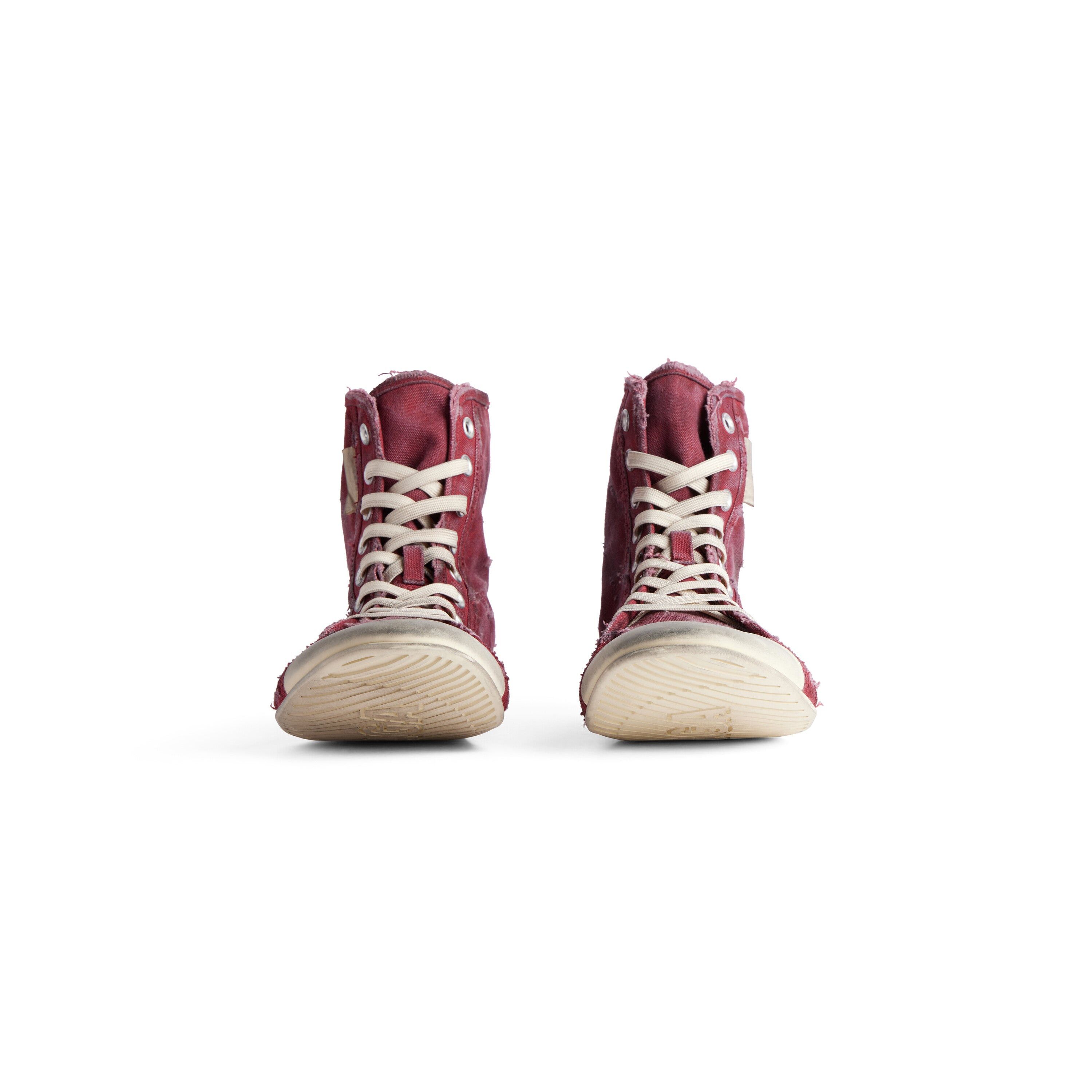 Paris Ultra Flat High Top 'Red'