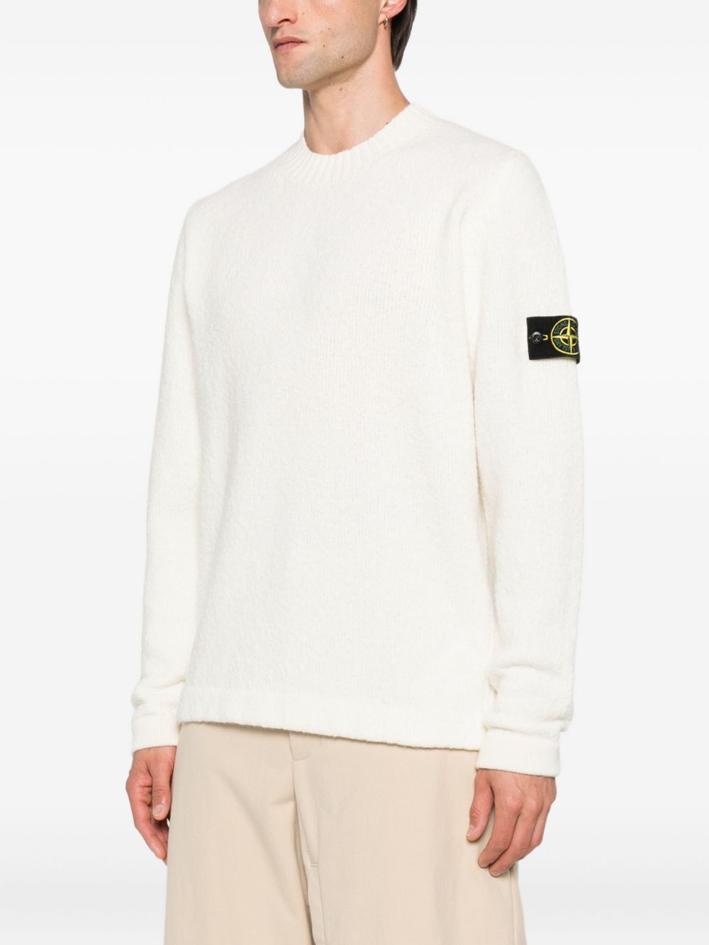 Stone Island WOOL BLEND CREWNECK SWEATER Size US XL / EU 56 / 4 - 3 Thumbnail