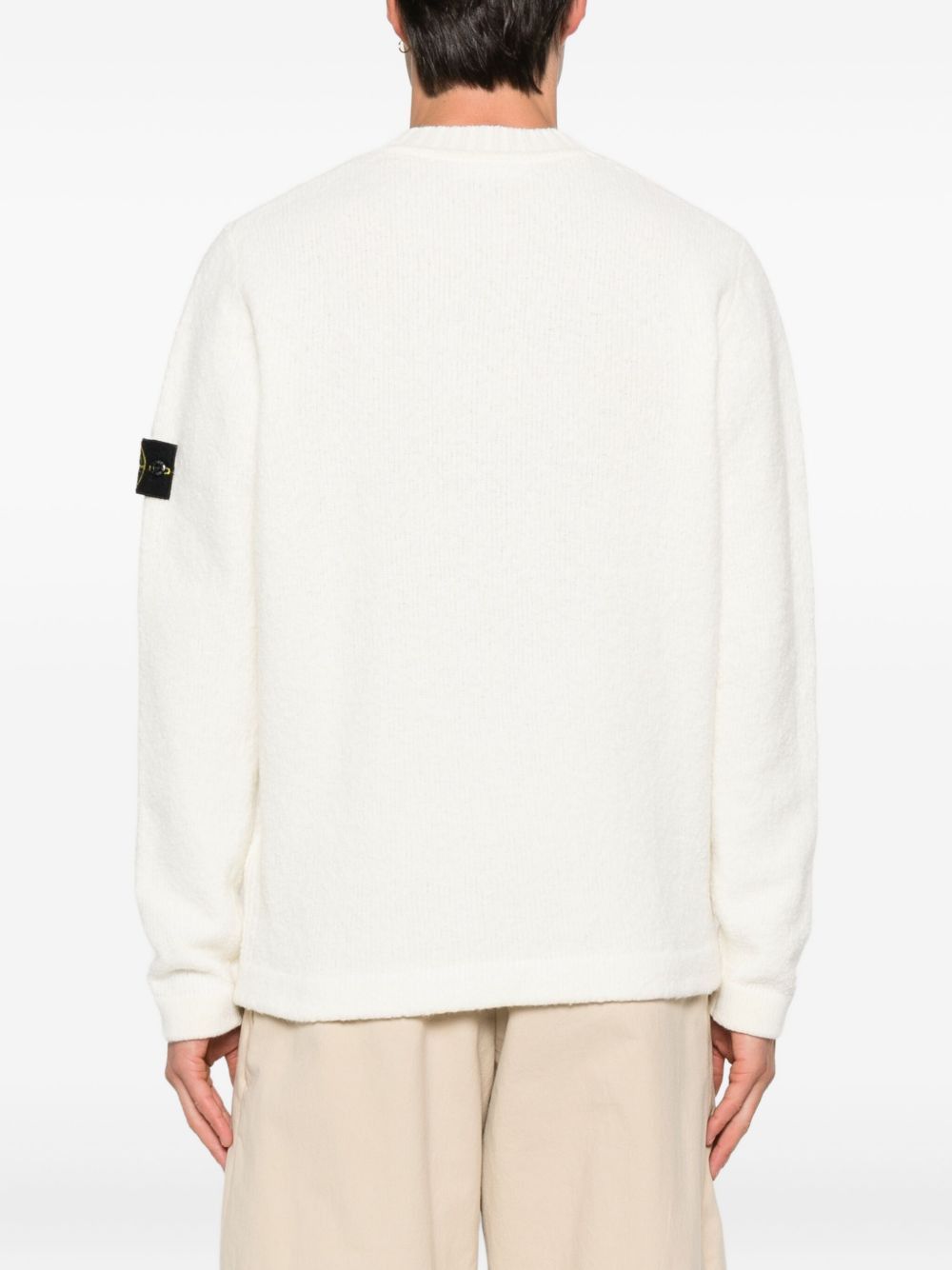 Stone Island WOOL BLEND CREWNECK SWEATER Size US XL / EU 56 / 4 - 5 Thumbnail