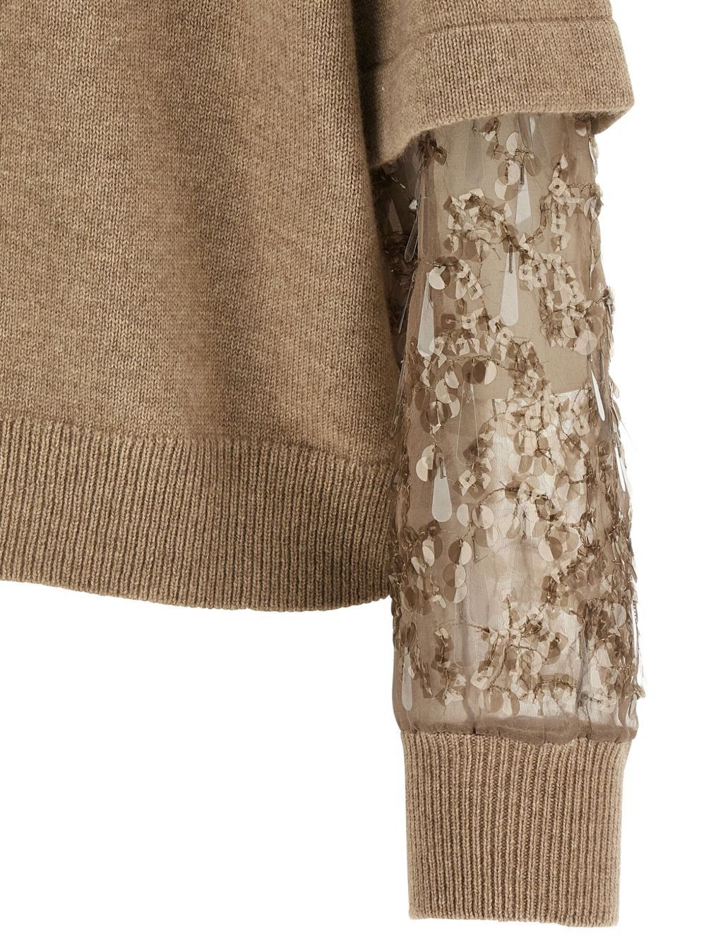 Brunello Cucinelli CASHMERE TURTLE-NECK JUMPER Size L / US 10 / IT 46 - 2 Thumbnail