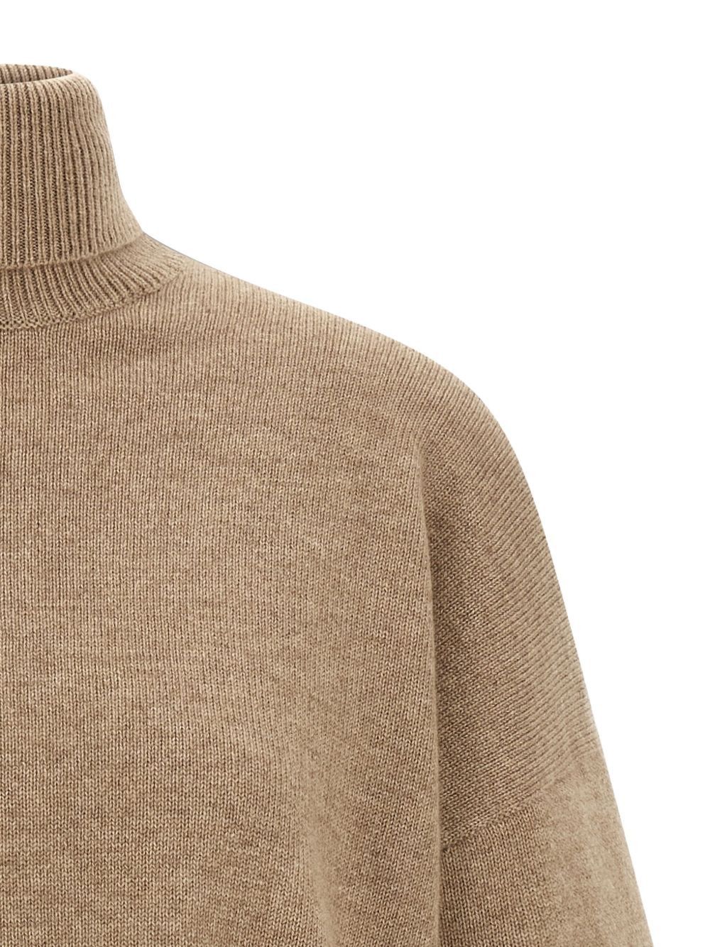 Brunello Cucinelli CASHMERE TURTLE-NECK JUMPER Size L / US 10 / IT 46 - 4 Thumbnail