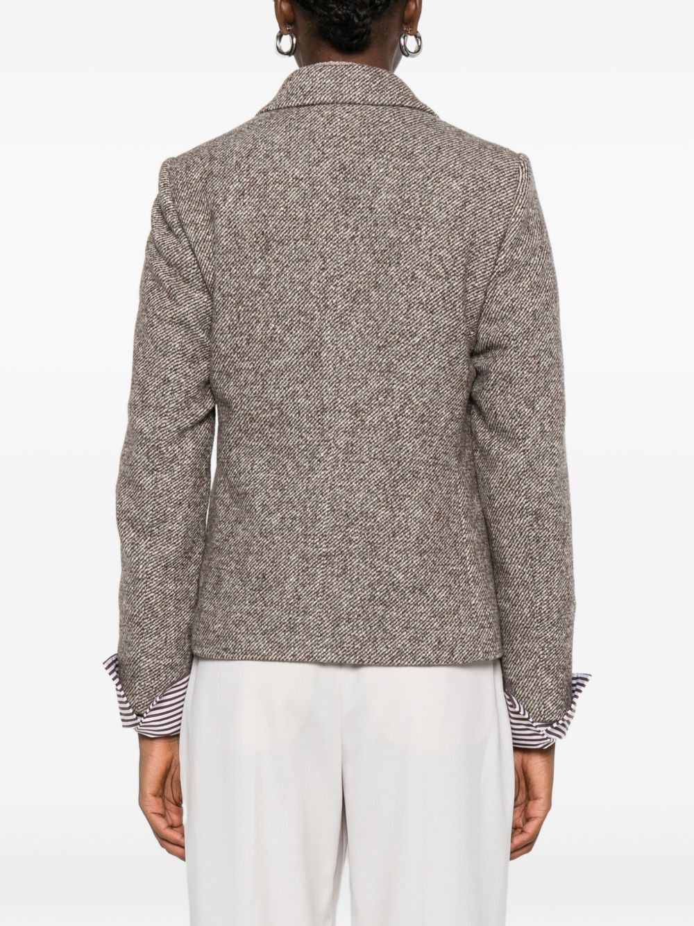 Brunello Cucinelli WOOL AND SILK JACKET Size M / US 6-8 / IT 42-44 - 5 Thumbnail