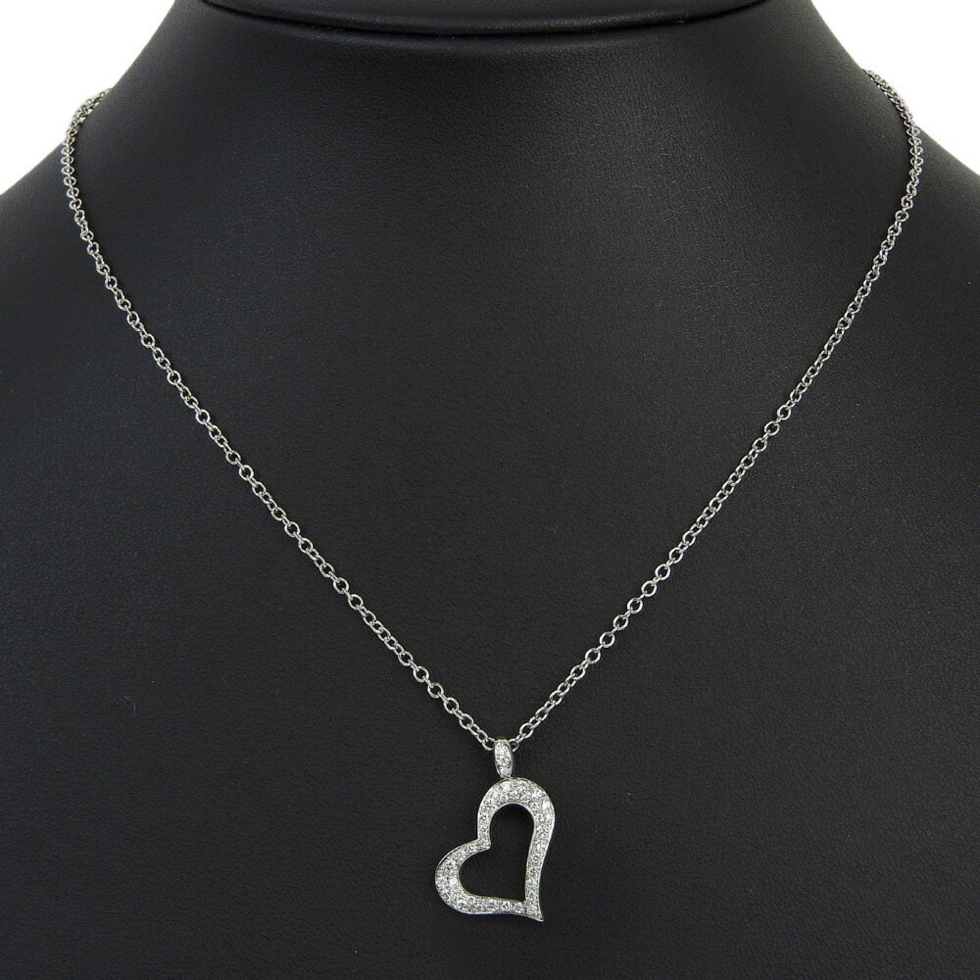 Piaget Piaget Limelight Heart Necklace in 18K White Gold with Diamonds, Approximately 7.8g, Women's, H152425205 Size ONE SIZE - 2 Thumbnail