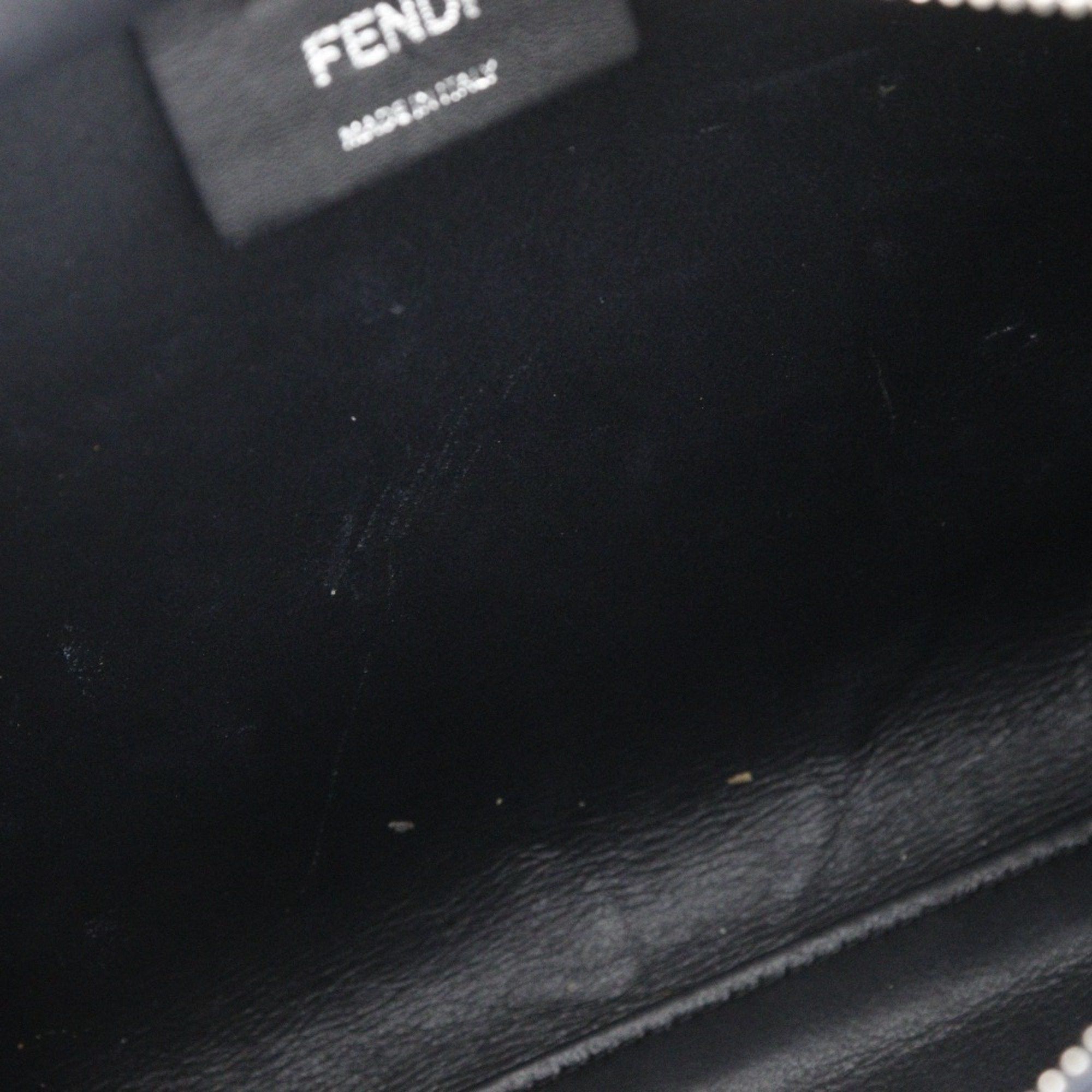 Fendi FENDI Petite Troisur Handbag, Shoulder Bag, 8BH333, Black Leather, 2-Way, Women's, S151625131 Size ONE SIZE - 14 Thumbnail