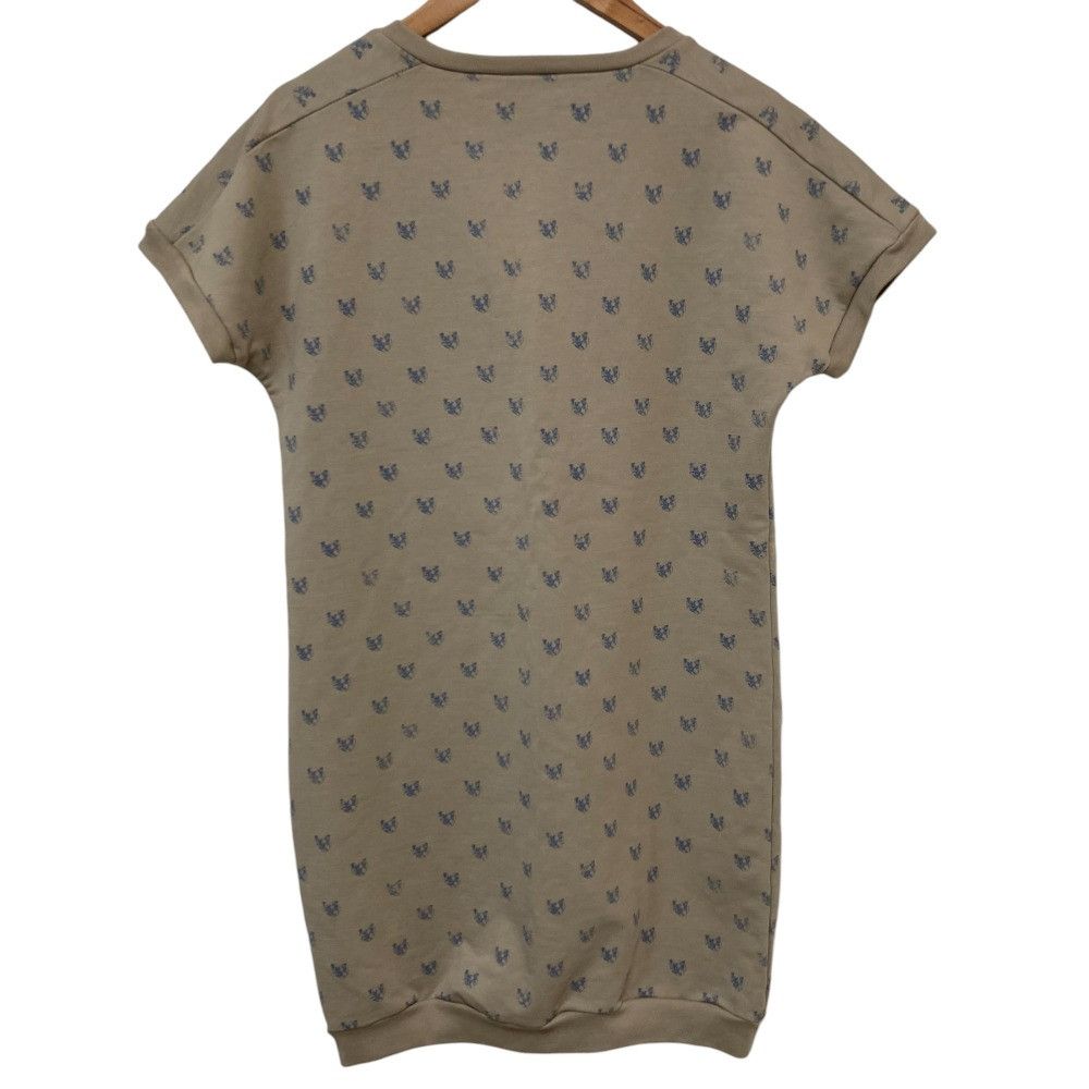 Chloe Chloe Chloe Cat Print Long Sweat Dress Cotton Dresses DUTY FREE for USA Size ONE SIZE - 4 Thumbnail
