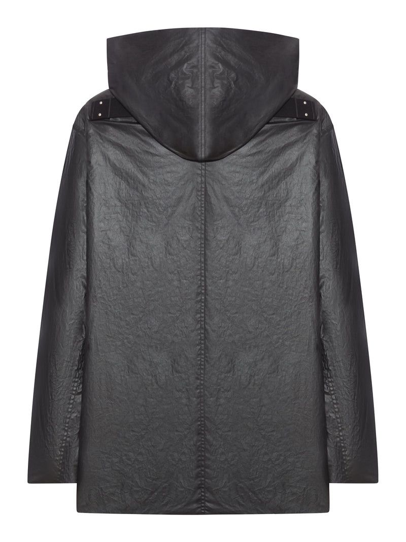 Rick Owens WAXED LEATHER OVERSHIRT Size US L / EU 52-54 / 3 - 2 Thumbnail