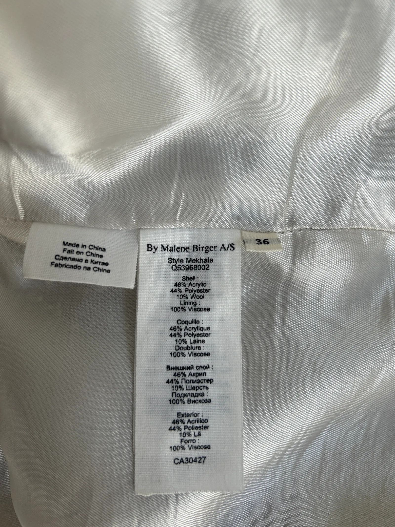 By Malene Birger By Malene Birger Mekhala Skirt Size 26" / US 2 / IT 38 - 3 Thumbnail