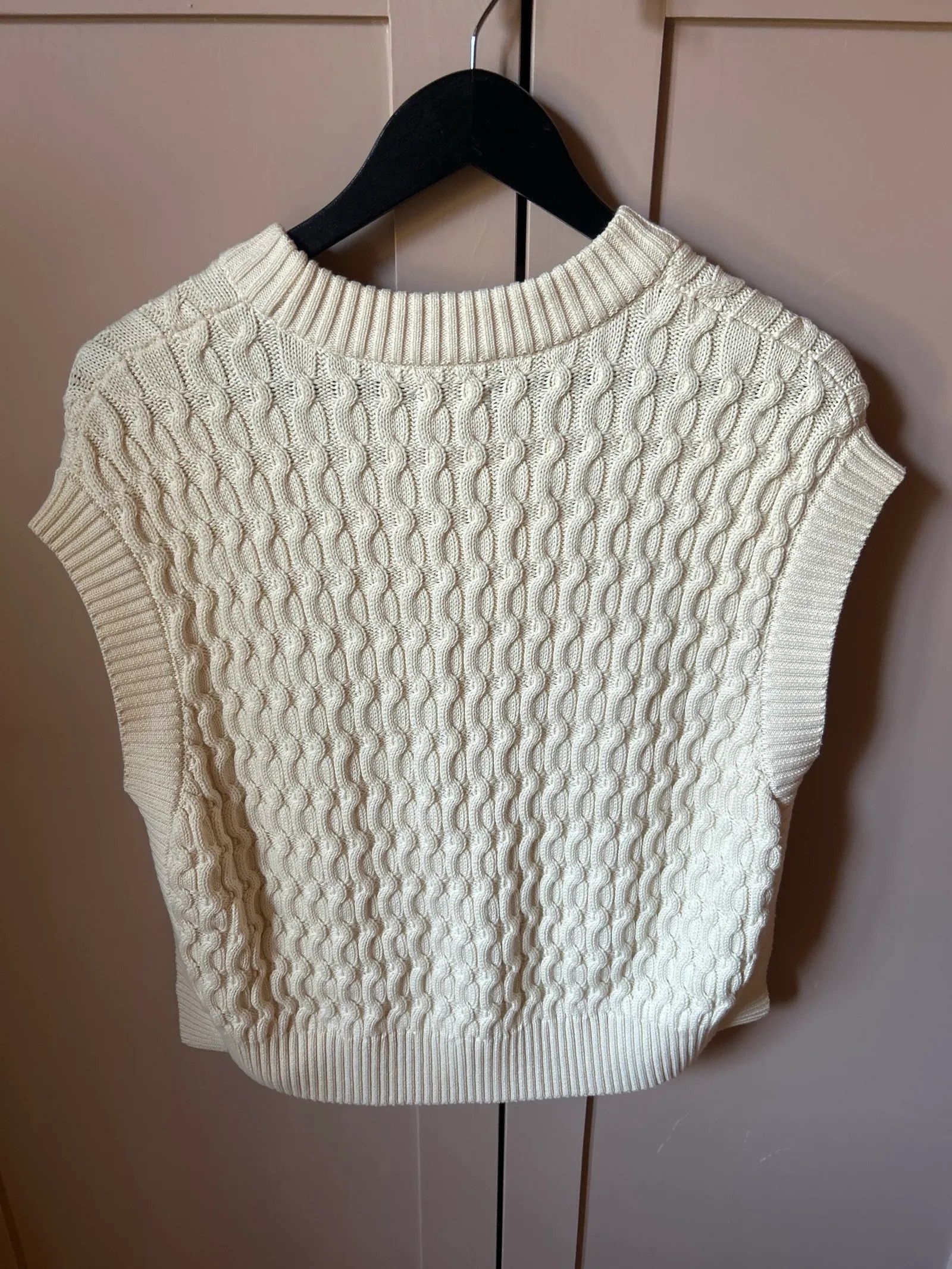 Gant Gant Stickad väst relaxed fit Vest Size S / US 4 / IT 40 - 3 Thumbnail