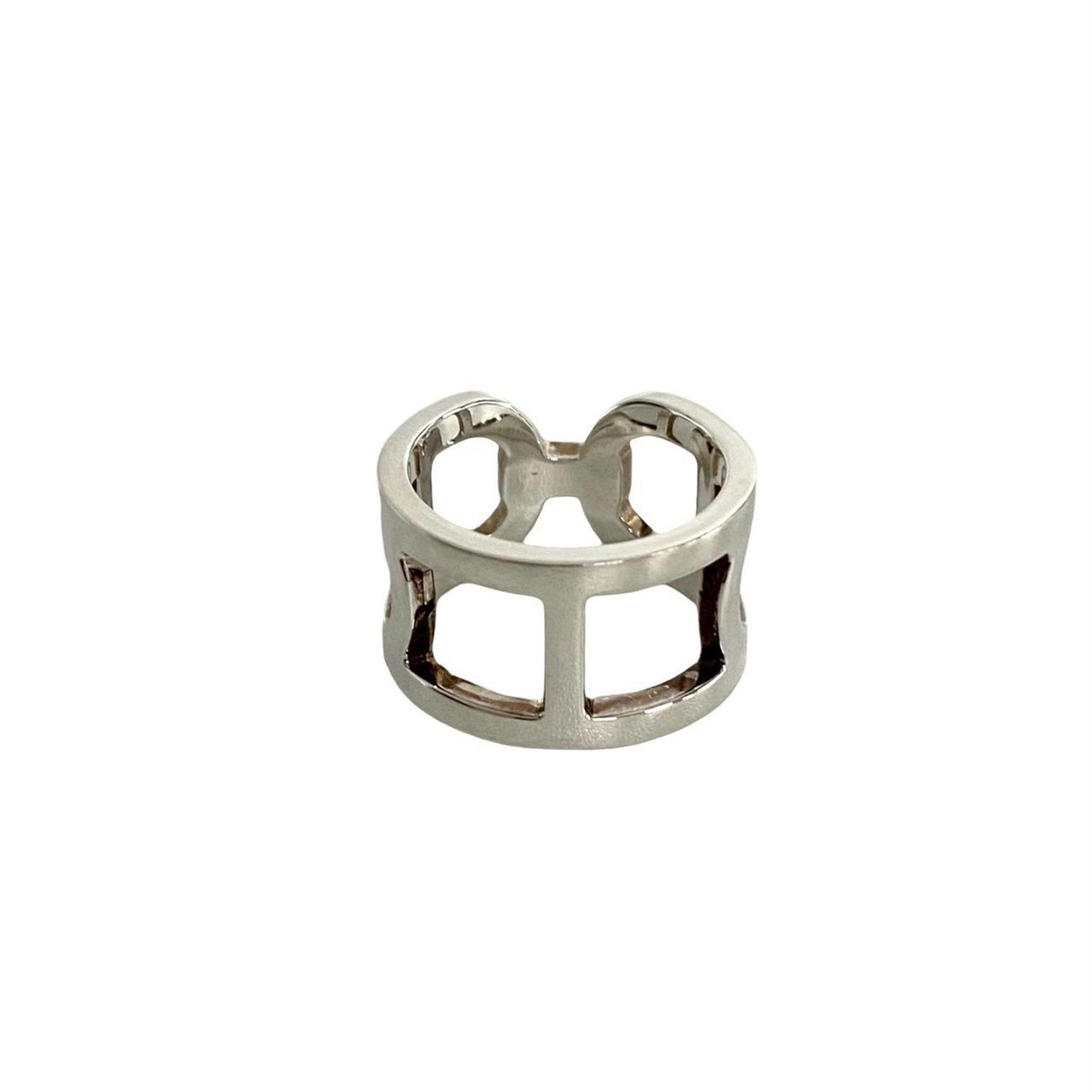 Hermes HERMES Ever Chaine d'Ancre Silver 925 Ring, Accessory, Jewelry, Women's, 402-3 Size ONE SIZE - 3 Thumbnail