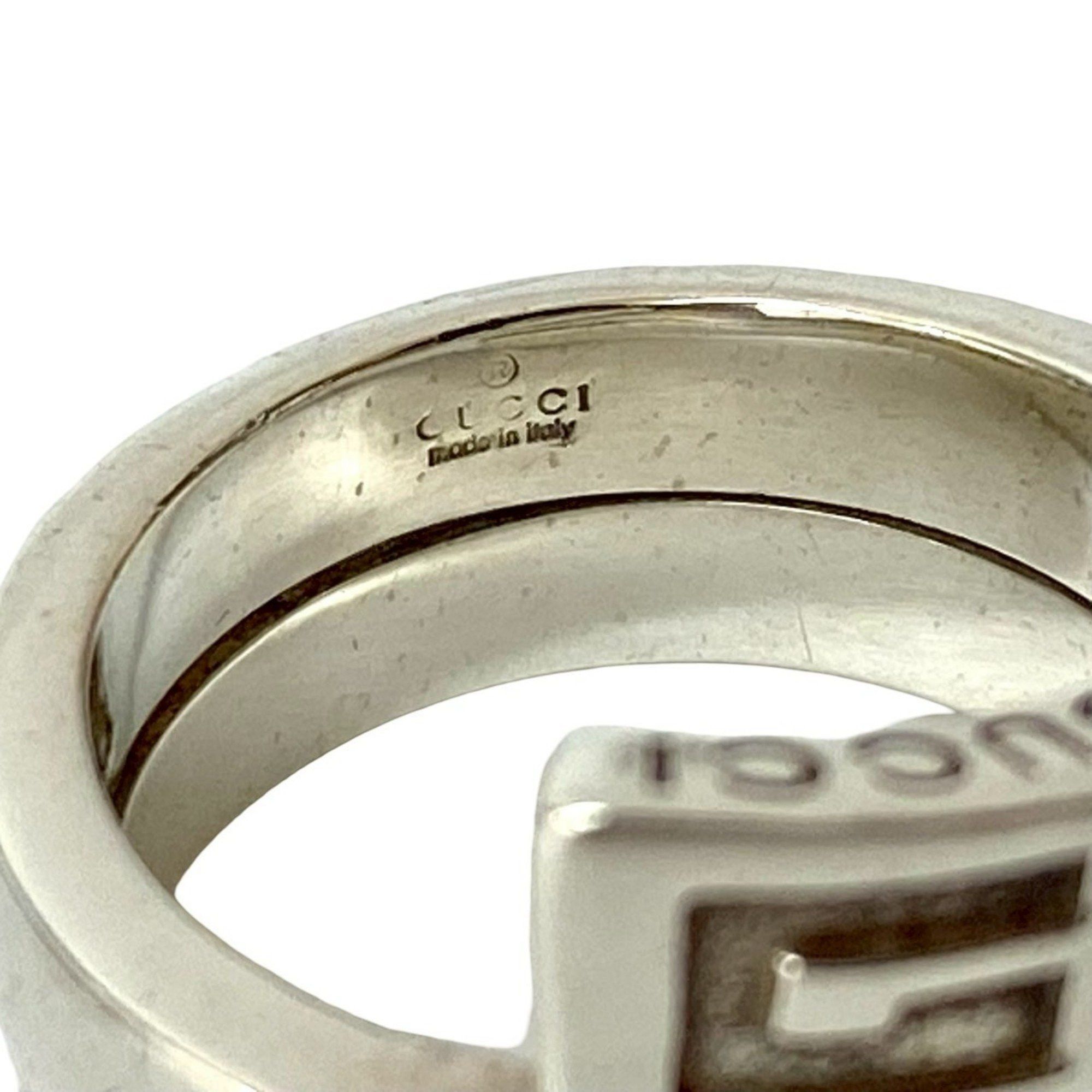Gucci GUCCI Spiral Ring, 925 Sterling Silver, Men's Accessory, Silver 102-5 Size ONE SIZE - 2 Thumbnail