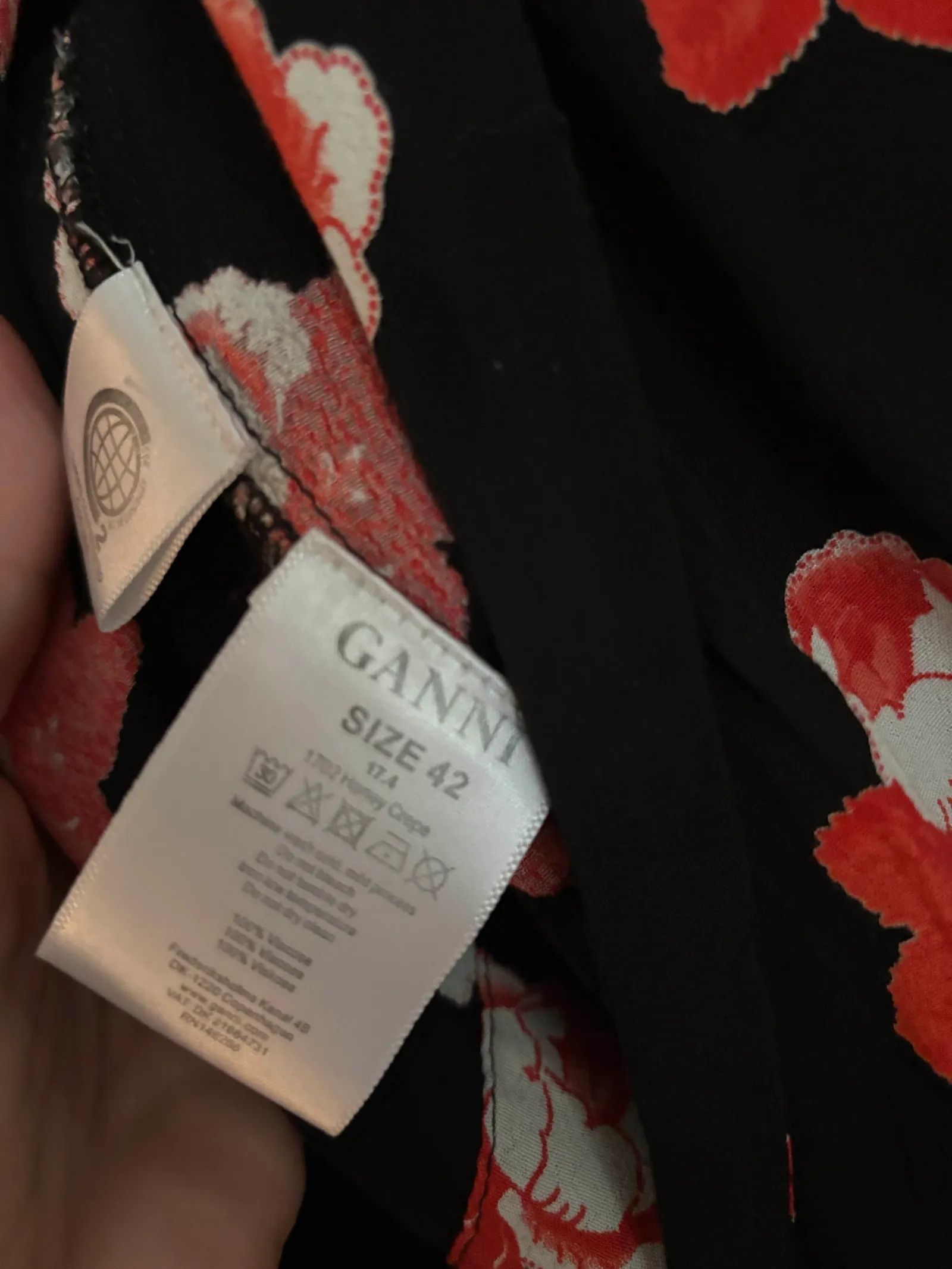 Ganni Ganni Harley crepe Dress Size M / US 6-8 / IT 42-44 - 3 Thumbnail