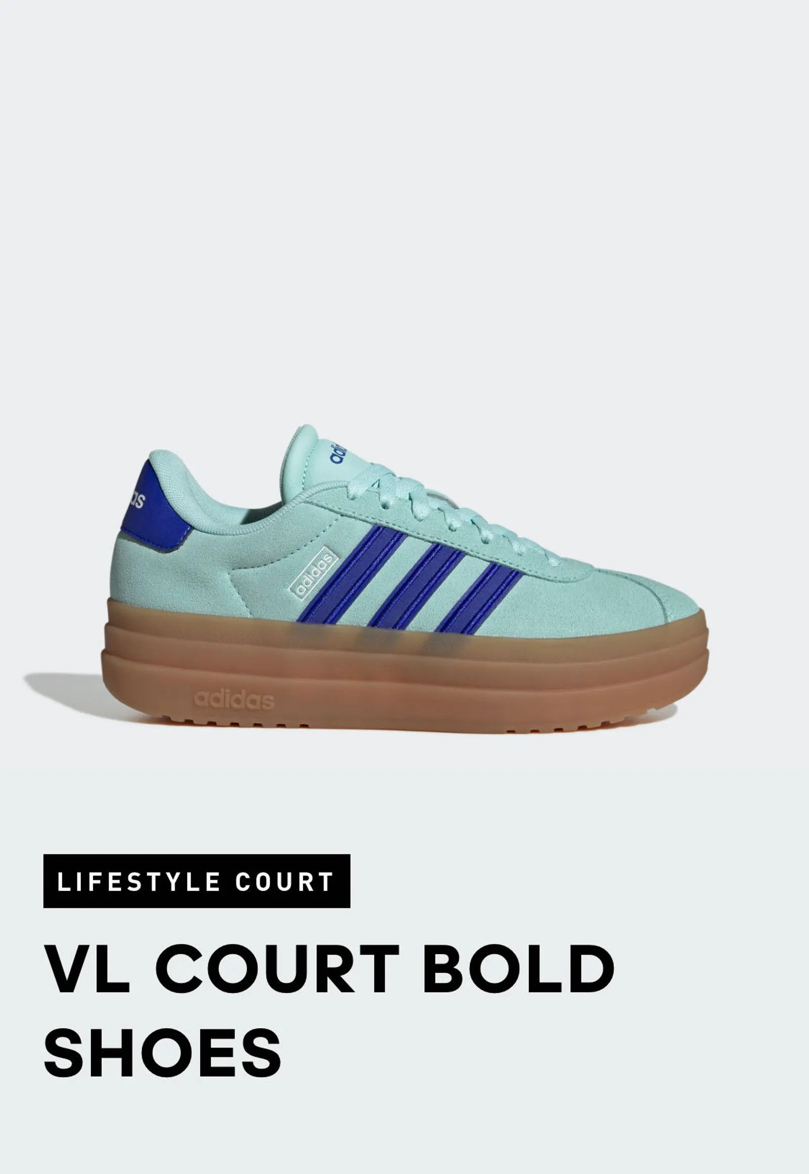 Adidas Adidas VL court bold shoes Sneakers Size US 9.5 / IT 39.5 - 5 Thumbnail