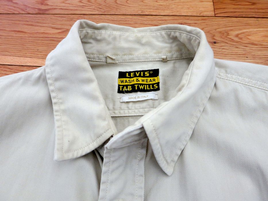 NWT Unworn. LVC Levi's Vintage Clothing, 1950s Tab Twill Shirt