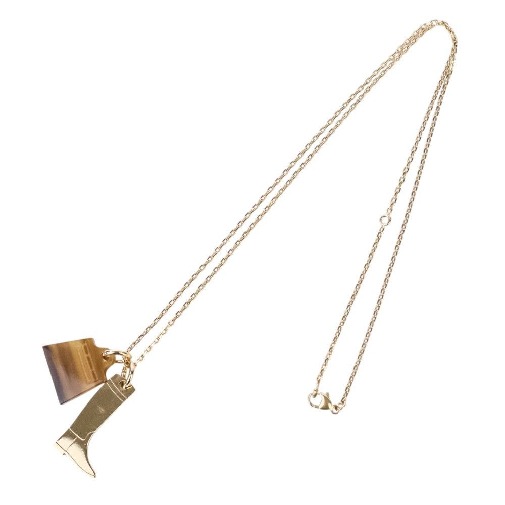 Hermes Hermes Hermes Amulette Maroquinerie PM Necklace Metal Necklace DUTY FREE for USA Size ONE SIZE - 9 Thumbnail