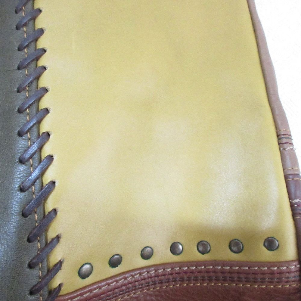 Other Other interstaple Patchwork Leather 2way Bag Leather Handbag Size ONE SIZE - 16 Thumbnail