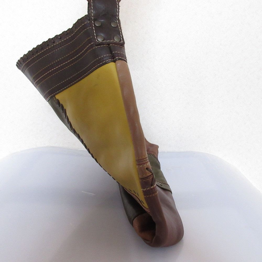 Other Other interstaple Patchwork Leather 2way Bag Leather Handbag Size ONE SIZE - 4 Thumbnail