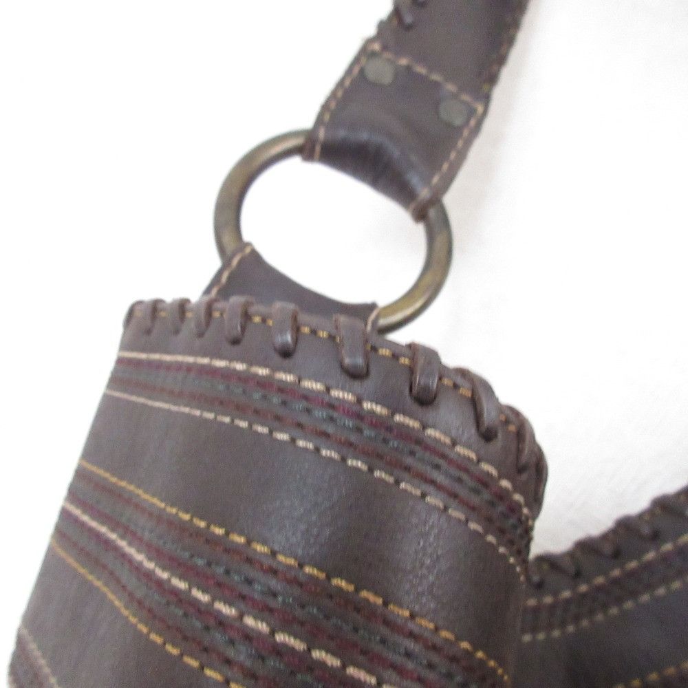Other Other interstaple Patchwork Leather 2way Bag Leather Handbag Size ONE SIZE - 6 Thumbnail