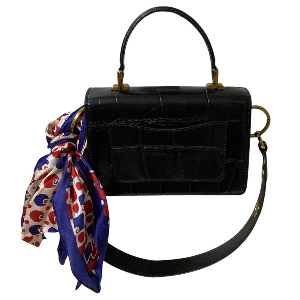 Marc Jacobs Marc Jacobs Marc Jacobs THE Downtown Croco Embossed 2way Shoulder Bag Leather Shoulder Bag Size ONE SIZE - 2 Thumbnail