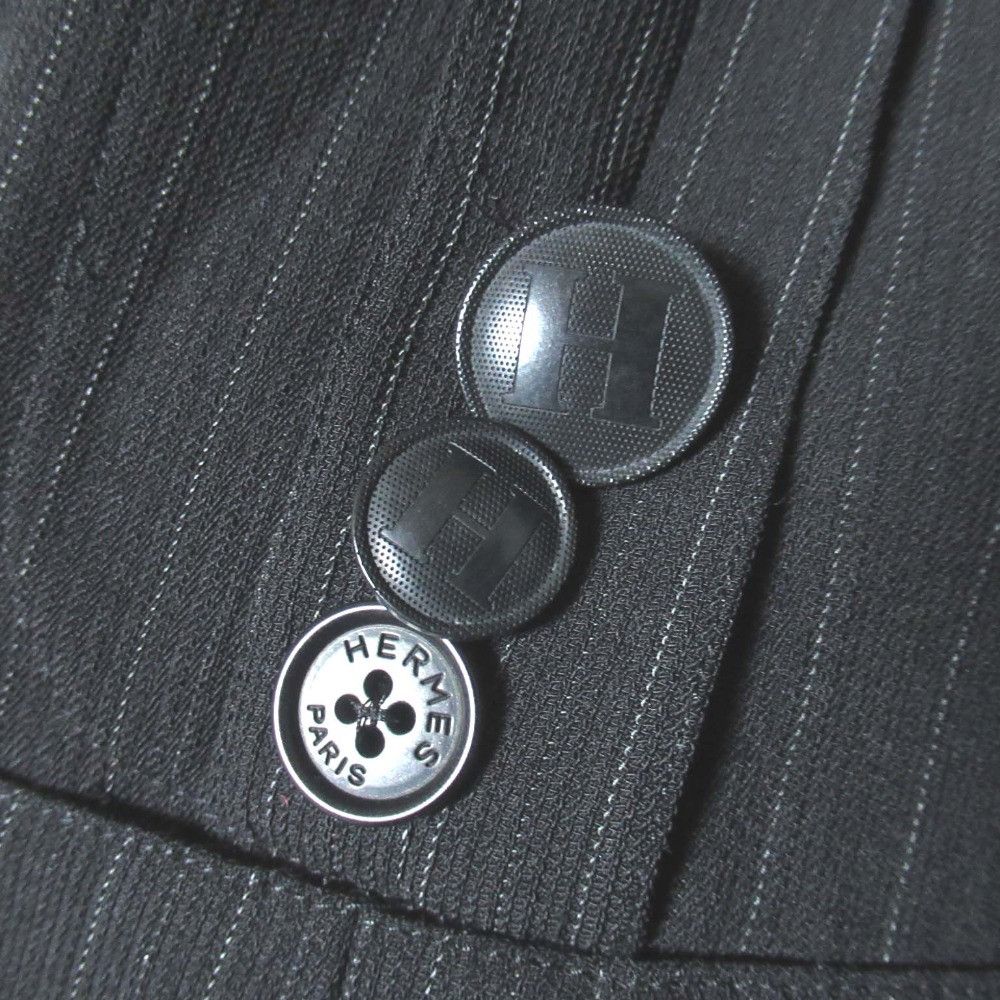 Hermes Hermes Hermes Pinstripe Wool Suit Set Others Suits DUTY FREE for USA Size ONE SIZE - 6 Thumbnail