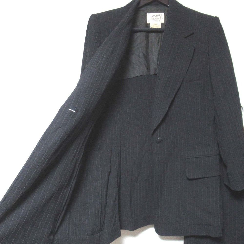 Hermes Hermes Hermes Pinstripe Wool Suit Set Others Suits DUTY FREE for USA Size ONE SIZE - 5 Thumbnail