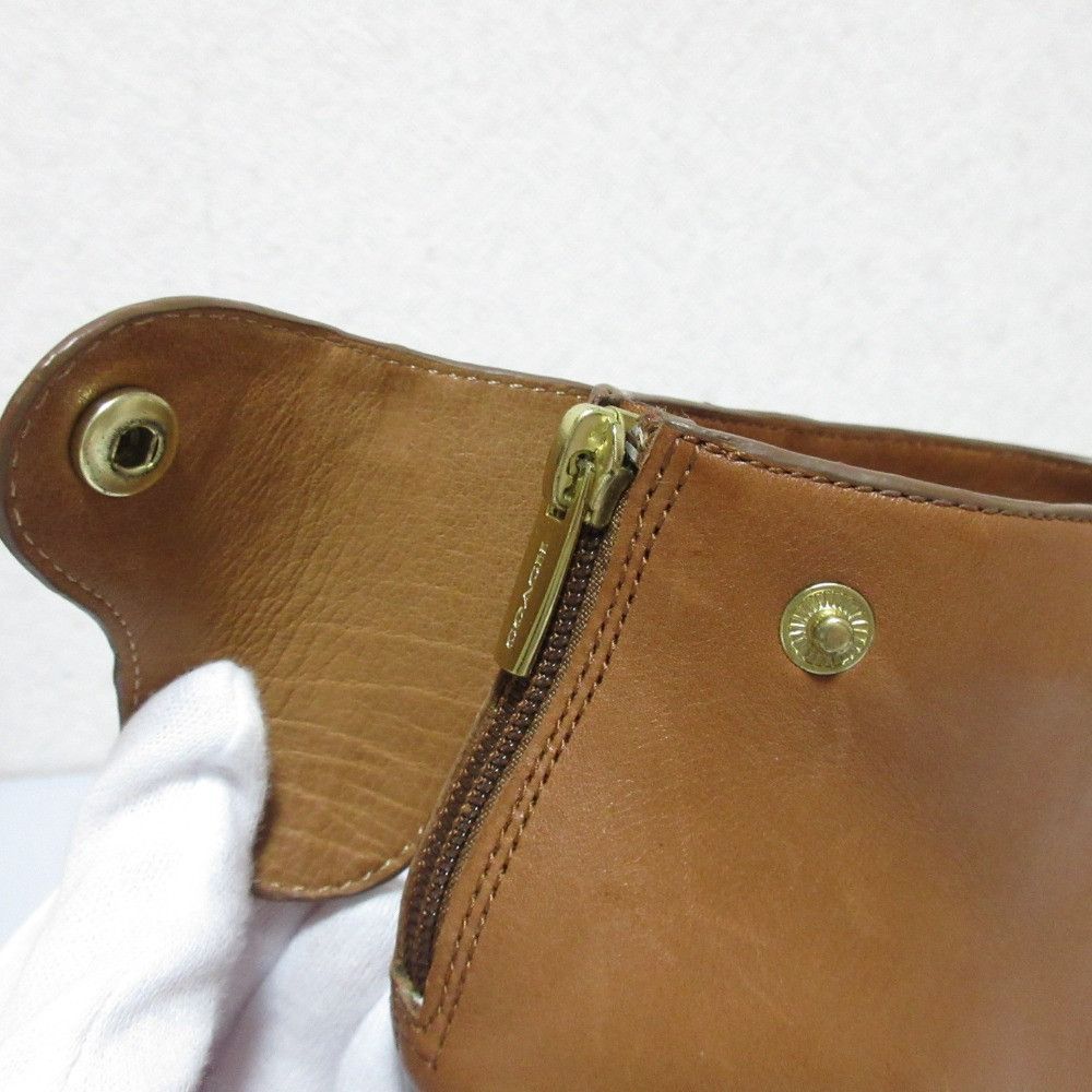 Coach Coach Coach Official Name Leather Booties Leather Shoes DUTY FREE for USA Size ONE SIZE - 9 Thumbnail