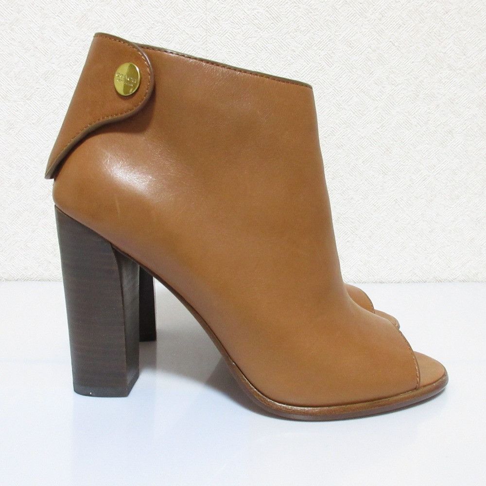 Coach Coach Coach Official Name Leather Booties Leather Shoes DUTY FREE for USA Size ONE SIZE - 3 Thumbnail