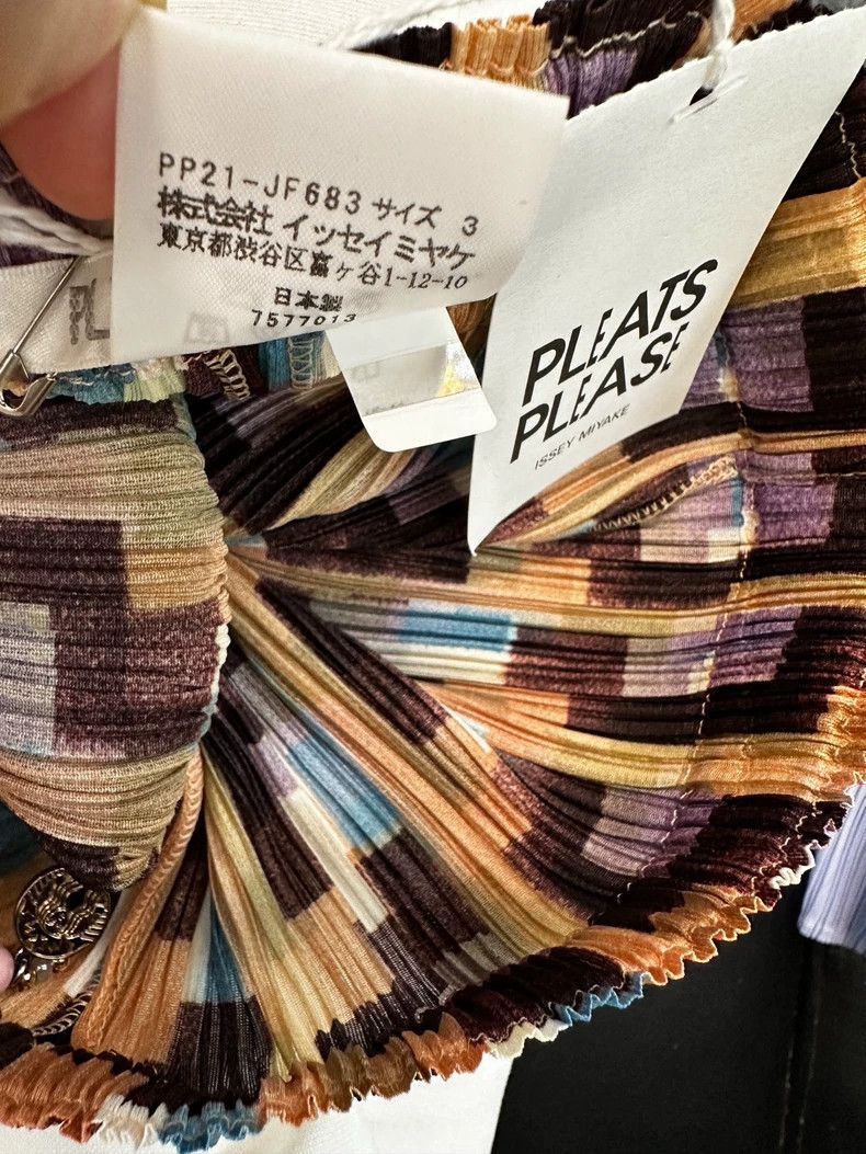 Issey Miyake Issey Miyake Geometric Print Leggings - dmc Size US 30 / EU 46 - 5 Thumbnail
