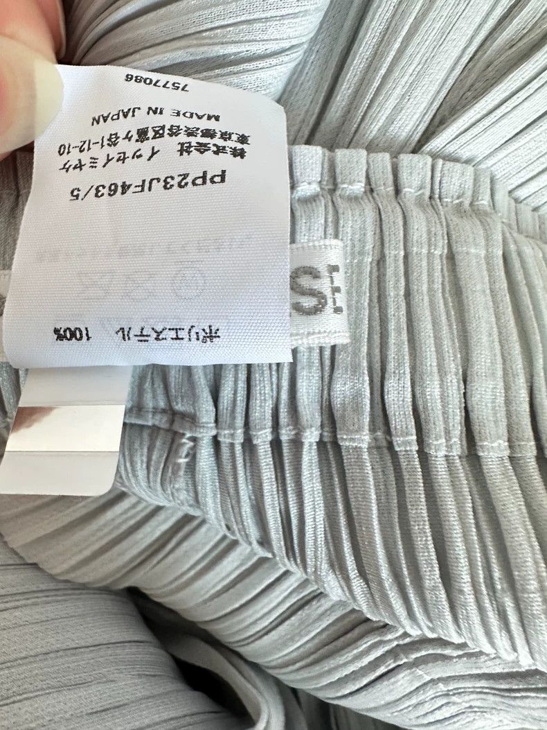 Issey Miyake Issey Miyake Pleated Wide-Leg Pants - dmc Size US 30 / EU 46 - 4 Thumbnail