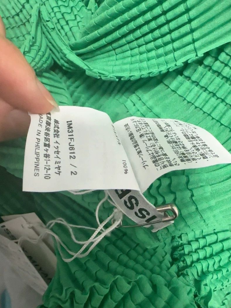 Issey Miyake Issey Miyake Green Pleated Sweater - dmc Size US M / EU 48-50 / 2 - 3 Thumbnail