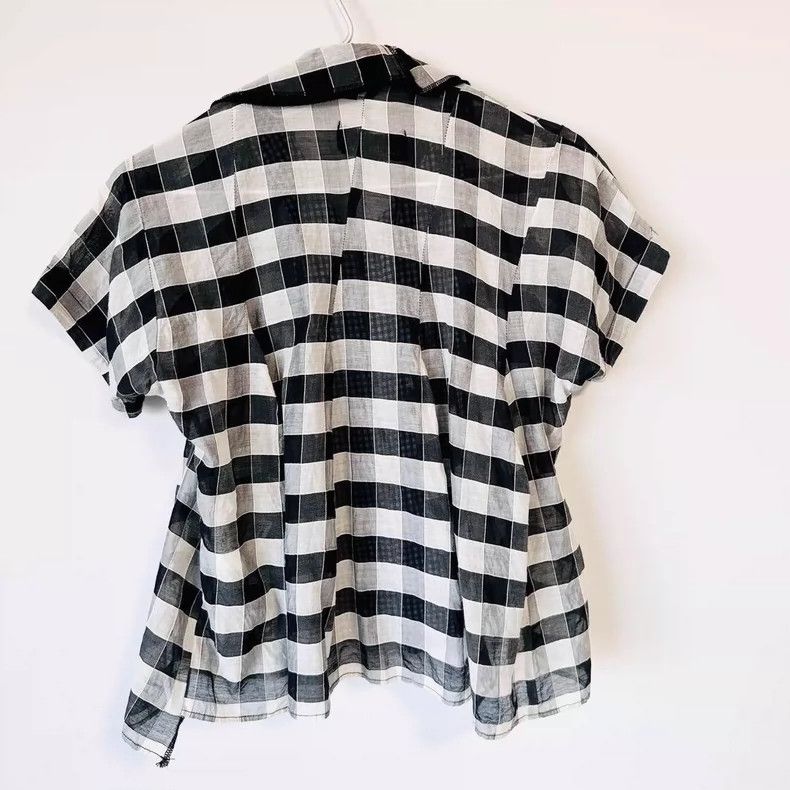 Comme des Garcons Comme des Garcons Deformed Check Shirt - dmc Size US M / EU 48-50 / 2 - 5 Thumbnail