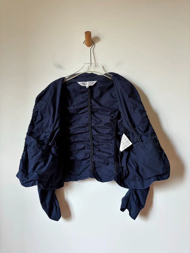 Comme des Garcons Comme des Garçons Ruched Long Sleeve Jacket - dmc Size US S / EU 44-46 / 1 - 8 Thumbnail