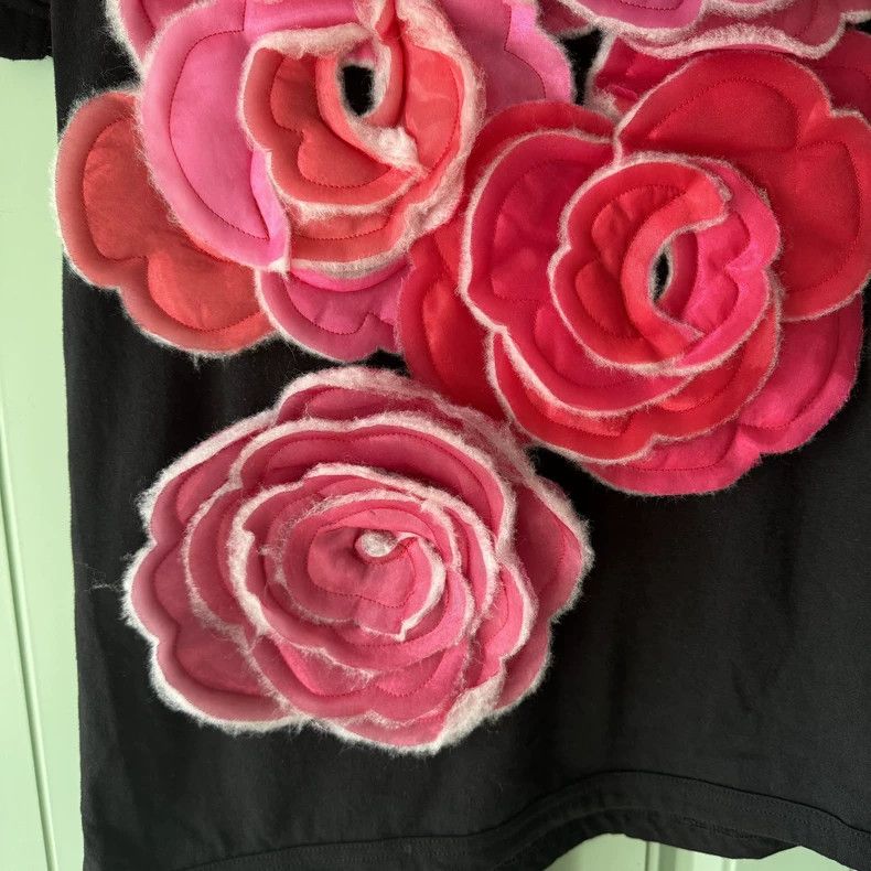 Comme des Garcons COMME des GARCONS Black Rose Short Sleeve Tee - dmc Size US S / EU 44-46 / 1 - 6 Thumbnail